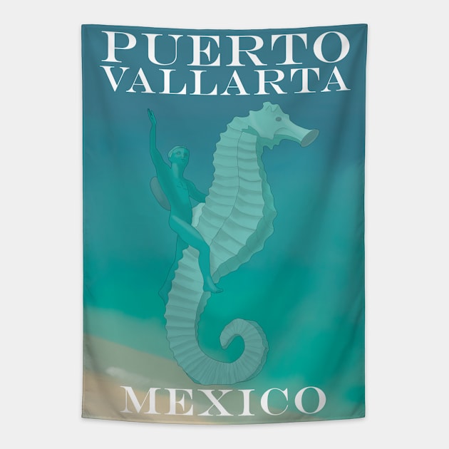 Puerto Vallarta Mexico Tapestry by DiegoCarvalho