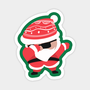 Dabbing Santa Christmas 2022 Magnet