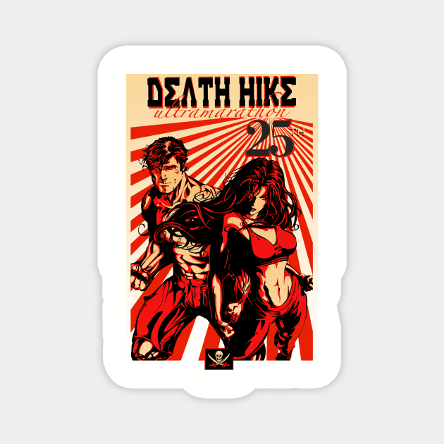 Death Hike 25 Magnet by Hart Images