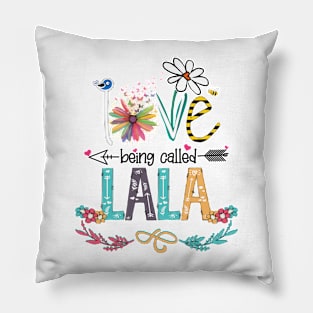 Love Being Called Lala Happy Mother's Day Pillow