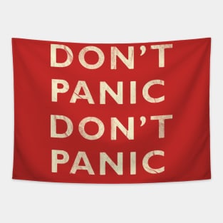 Don't Panic Fade Tapestry