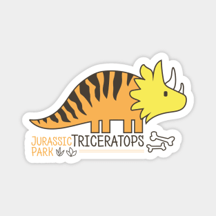 Dinosaur Triceratops Magnet