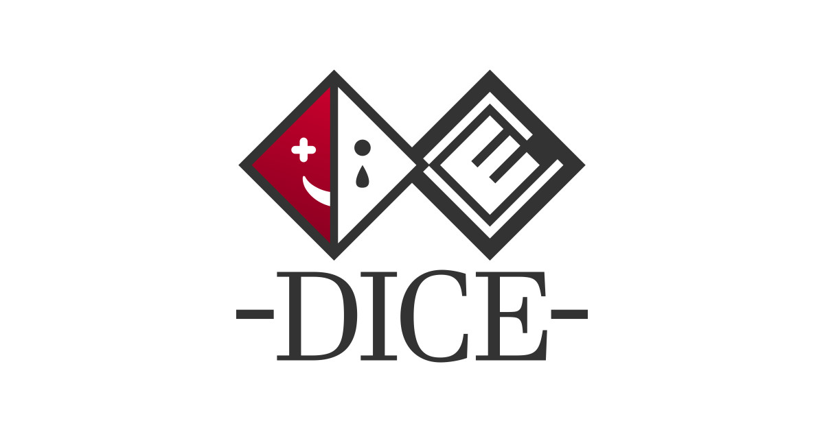 DICE Logo Danganronpa TShirt TeePublic