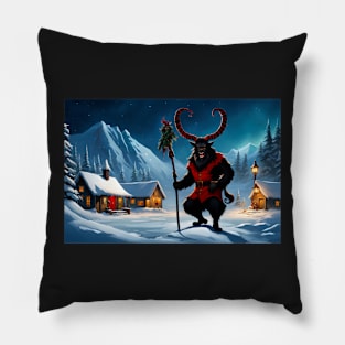 Krampus Pillow