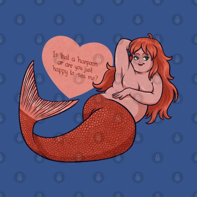 Cheeky Mermaid by JenniferSmith