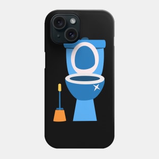 Hand Drawn "Toilet Closet" Phone Case