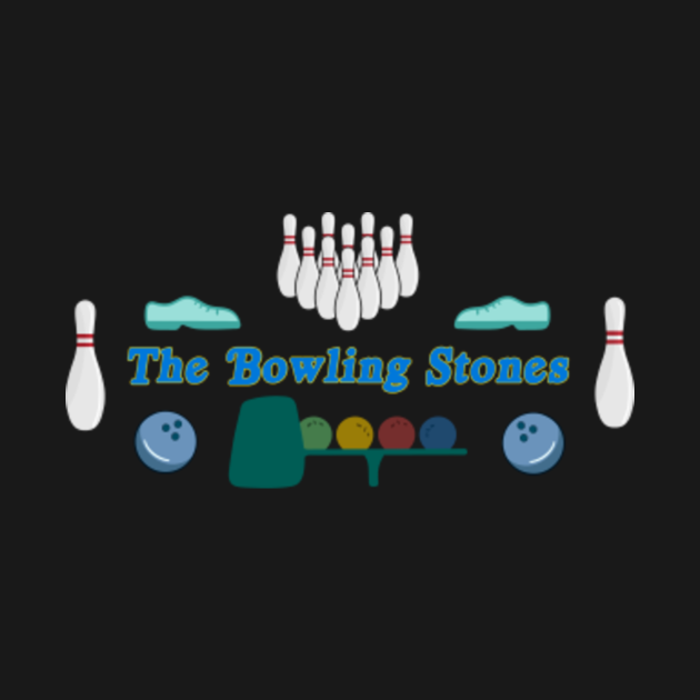 The bowling stones Bowling TShirt TeePublic