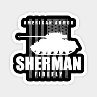 WW2 Sherman Firefly Magnet