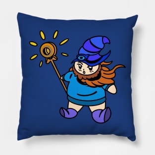 Little magician boy Pillow