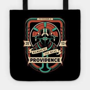 Petrichor V Twin God Crest Tote