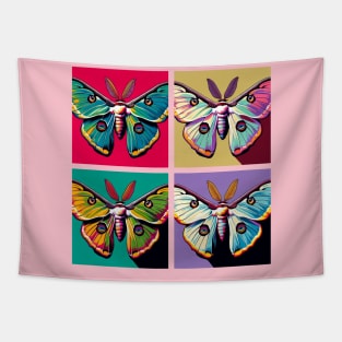 Pop Moth Art - Cool Insect Tapestry