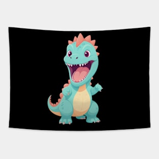 Kawaii Dragon Roar Tapestry