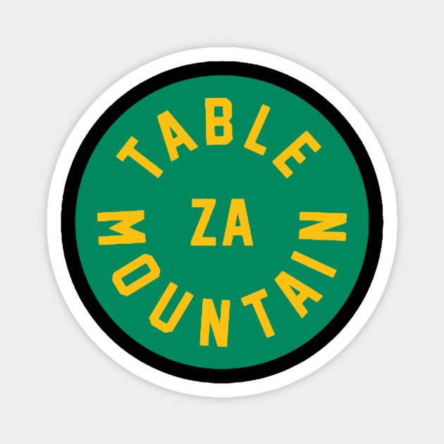 Table Mountain - South Africa Magnet by FnsShop