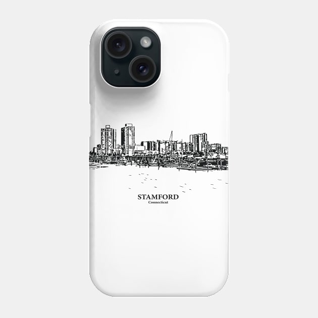 Stamford - Connecticut Phone Case by Lakeric