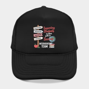 Intervention Team Teacher Early Intervention Squad Hat