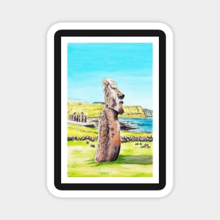 Chile, Isla De Pascua Magnet