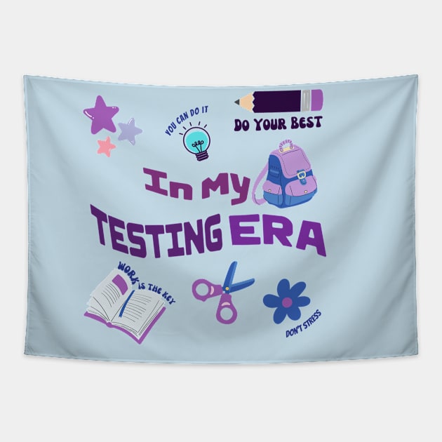 Teachers Testing Era Tapestry by TreSiameseTee