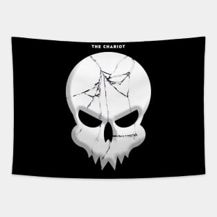 THE CHARIOT SKULL LOGO Tapestry