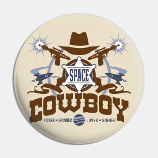 Space Cowboy Pin