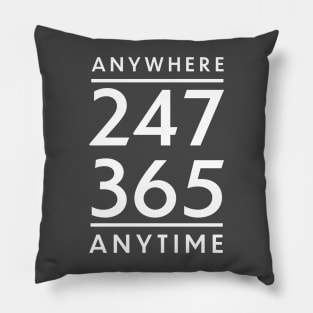 Anywhere, Anytime Pillow