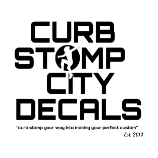 Curb Stomp City Decals- Inverse! T-Shirt