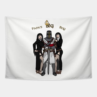 "Papa's big boy" Tapestry