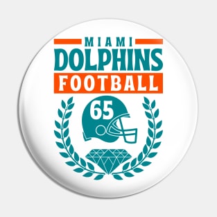 Miami Dolphins 1965 American Football Pin