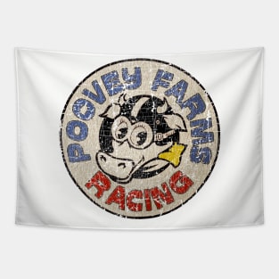 Poovey Farms Racing Tapestry