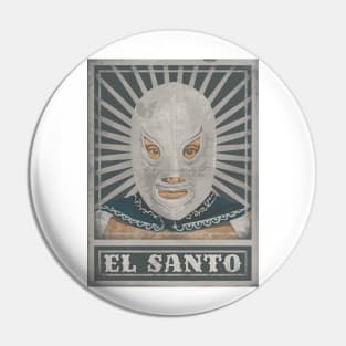 El Santo Poster Pin