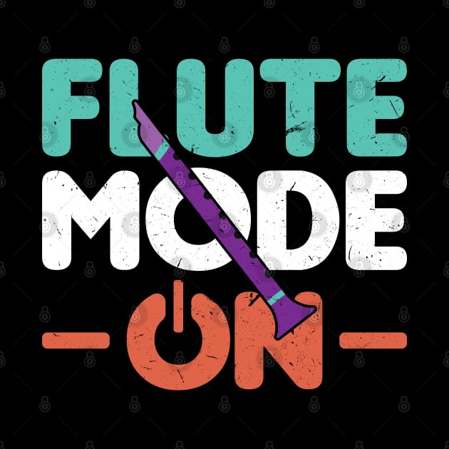 Flute Mode On Flutist Flute by Peco-Designs