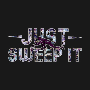 Just Sweep It Isometric Galaxy T-Shirt