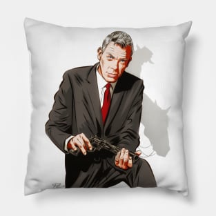 Lee Marvin - An illustration by Paul Cemmick Pillow