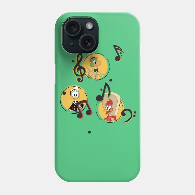 Three Caballeros...2017 Phone Case by Amores Patos 