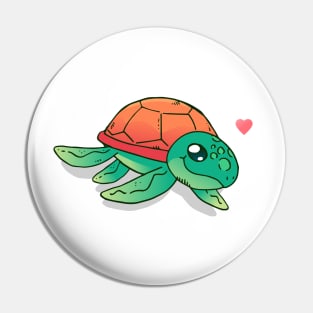 Cute Sea Turtle Pin