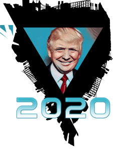 Trump 2020 artistic shirts and designs. Magnet