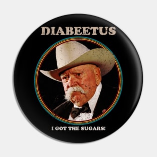 Diabeetus vintage Pin