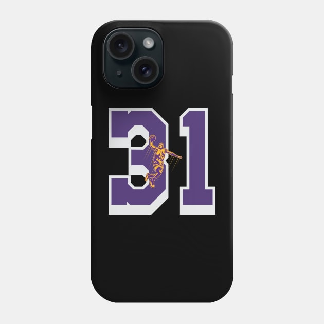 laker new number. 21 number of Bryant, Thomas Phone Case by Basketball-Number