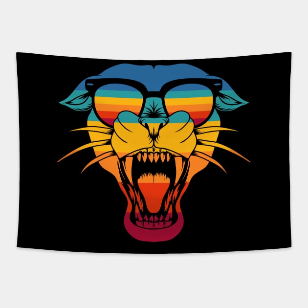 Big Cats Tapestry by sufian