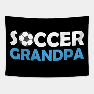 Soccer Grandpa - Funny Soccer Quote Tapestry