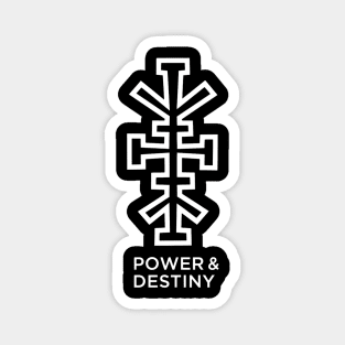 Adinkra Symbol - Power & Destiny Magnet