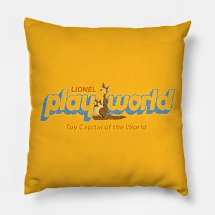 Distressed Lionel Playworld Pillow