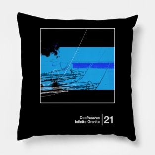 Deafheaven / Minimalist Style Graphic Illustration Pillow