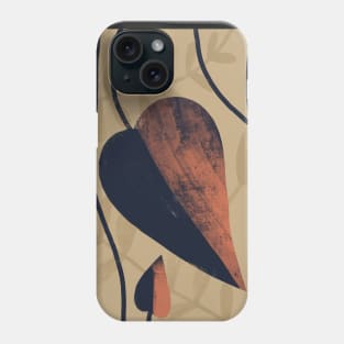 Abstract Botanical design Phone Case