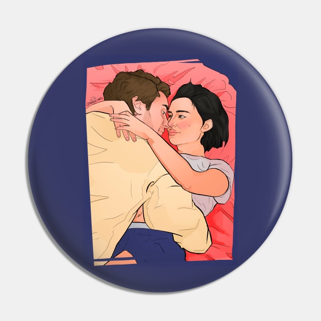Closer Portrait Pin by @akaluciarts