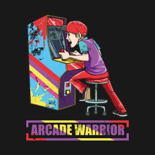 Arcade Game Machine Retro Gaming 80s Oldschool Gamer T-Shirt