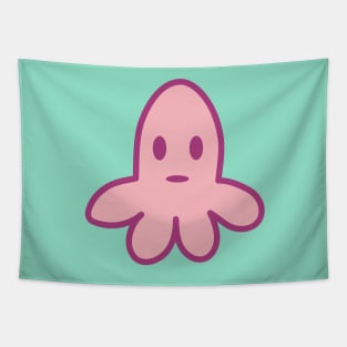 Character Tee, Squid Tapestry