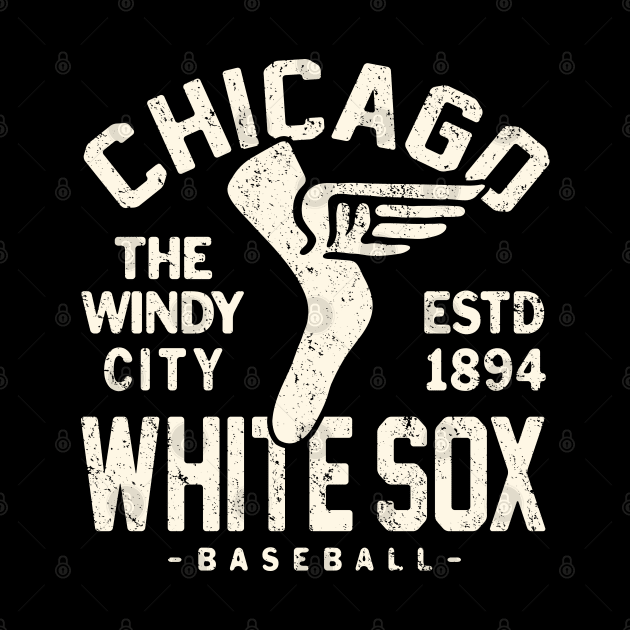 Chicago White Sox Retro 1 by Buck Tee by Buck Tee