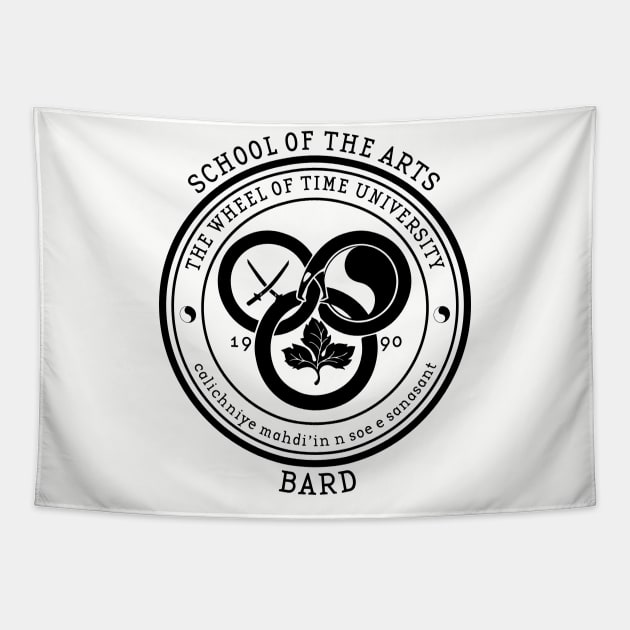 The Wheel of Time University - School of the Arts (Bard) Tapestry by Ta'veren Tavern