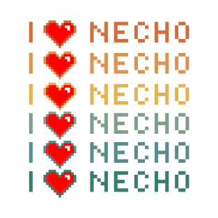 Necho 8 Bit Retro T-Shirt