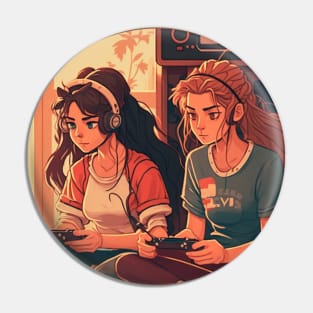 Gaming Buddies Pin